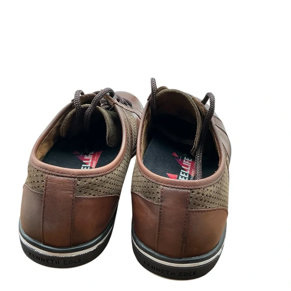 Cole Haan Men's Tan and‎ Brown Leather Oxfords size 9